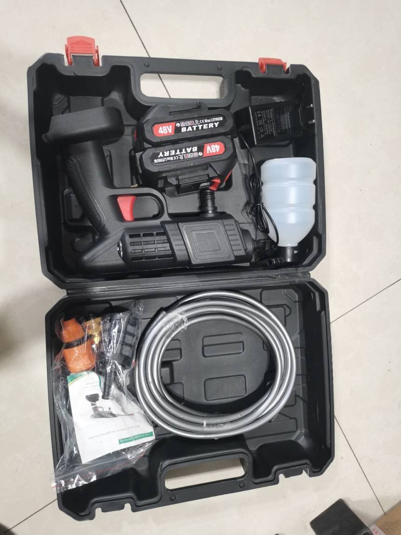 Pistolet de Lavage Haute Pression 48V ORIGINAL – Nettoyage Puissant, Sans Effort !