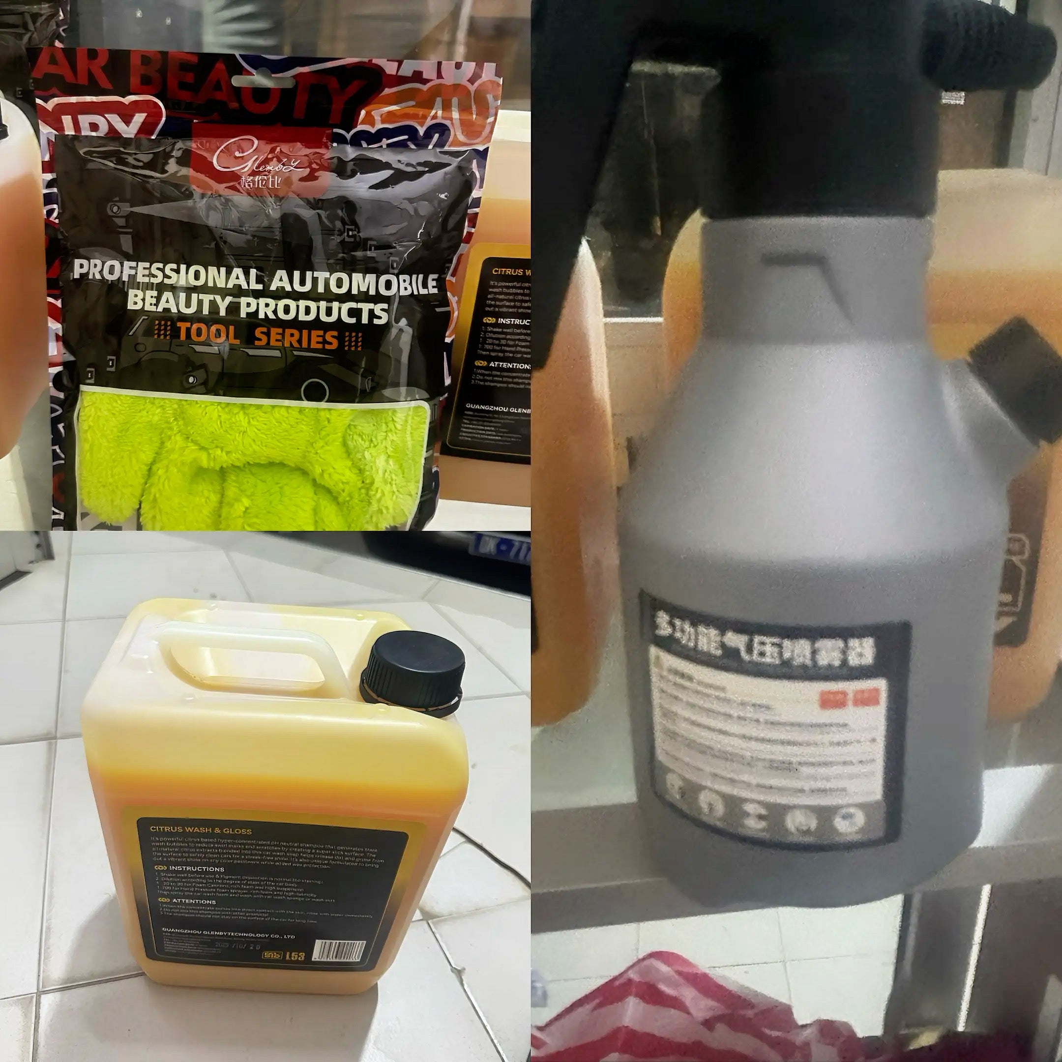 Le Pack Complet pour un Lavage Auto Pro
